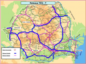 Rețeaua TEN-T în România